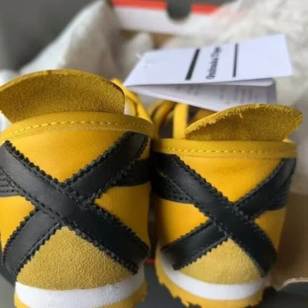 Onitsuka Tiger Yellow MEXICO 66 SLIP-ON Series Sneakers - Picture 6 of 6